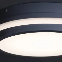 LED-kattovalaisin Kanlux Beno IP54 Ø26 cm valkoinen