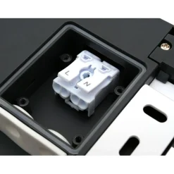 LED-kattovalaisin Kanlux Beno IP54 Ø26 cm valkoinen