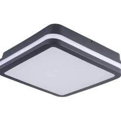 LED-kattovalaisin Kanlux Beno IP54 26x26 cm valkoinen