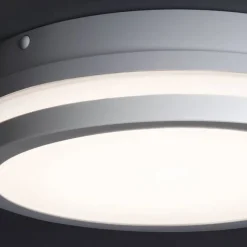 LED-kattovalaisin Kanlux Beno liiketunnistimella IP54 Ø26 cm antrasiitti