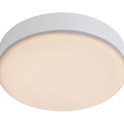 LED-kattovalaisin Lucide Ceres-LED Ø215 cm IP66 valkoinen