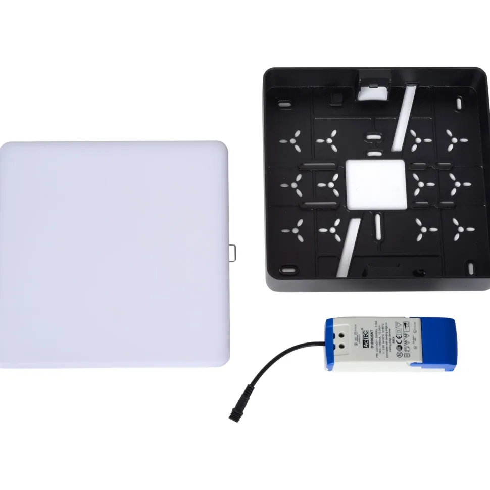 LED-kattovalaisin Lucide Ceres-LED IP66 musta
