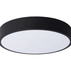 LED-kattovalaisin Lucide Unar Ø20cm, himmennettävä, 2700K, mattakulta
