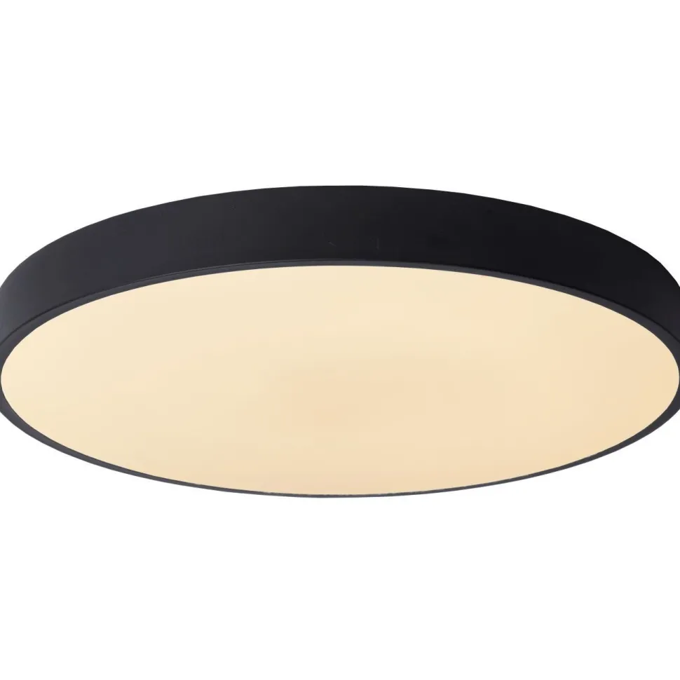 LED-kattovalaisin Lucide Unar Ø20cm, himmennettävä, 2700K, mattakulta