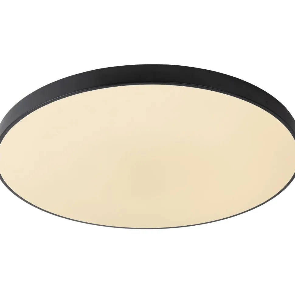 LED-kattovalaisin Lucide Unar Ø20cm, himmennettävä, 2700K, mattakulta
