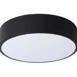LED-kattovalaisin Lucide Unar Ø20cm, himmennettävä, 2700K, mattakulta