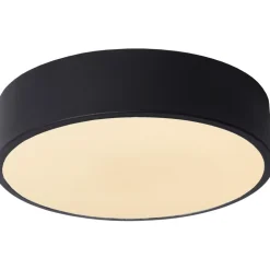 LED-kattovalaisin Lucide Unar Ø20cm, himmennettävä, 2700K, mattakulta