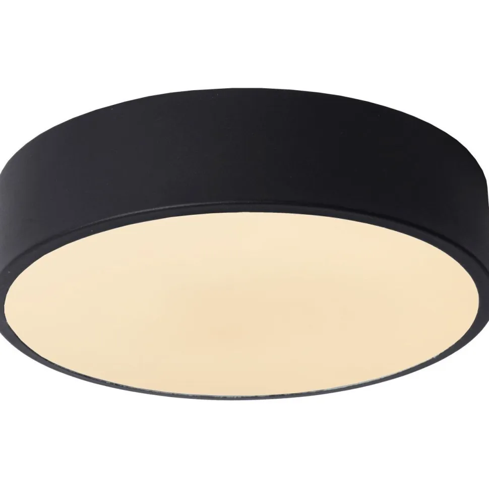 LED-kattovalaisin Lucide Unar Ø20cm, himmennettävä, 2700K, mattakulta