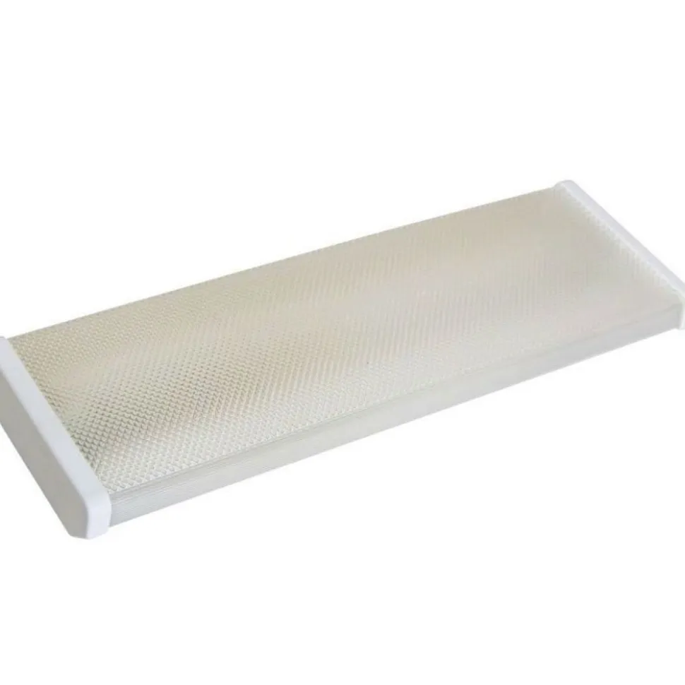 LED-kattovalaisin Muller Licht Prisma T8 2x18W IP20 1237x164x59 mm metalli/akryyli valkoinen