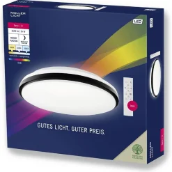 LED-kattovalaisin MullerLicht TARO+ 24W, 3000-6000K+RGB, 2500lm