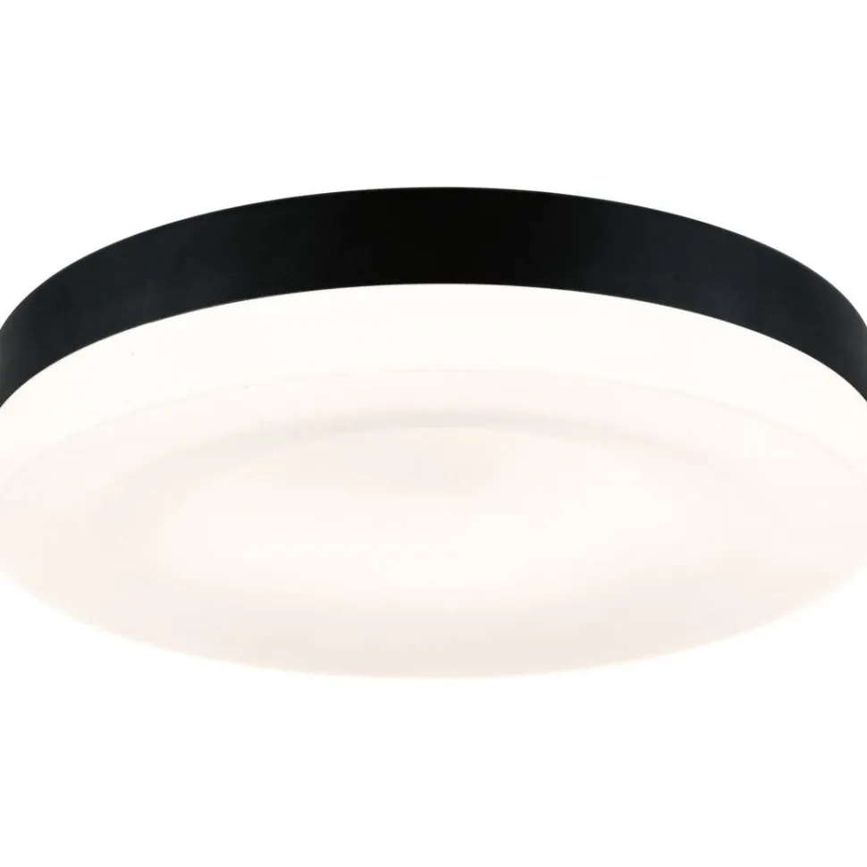 LED-kattovalaisin Paulmann Amalie, 2700K, himmennettävä, mattamusta