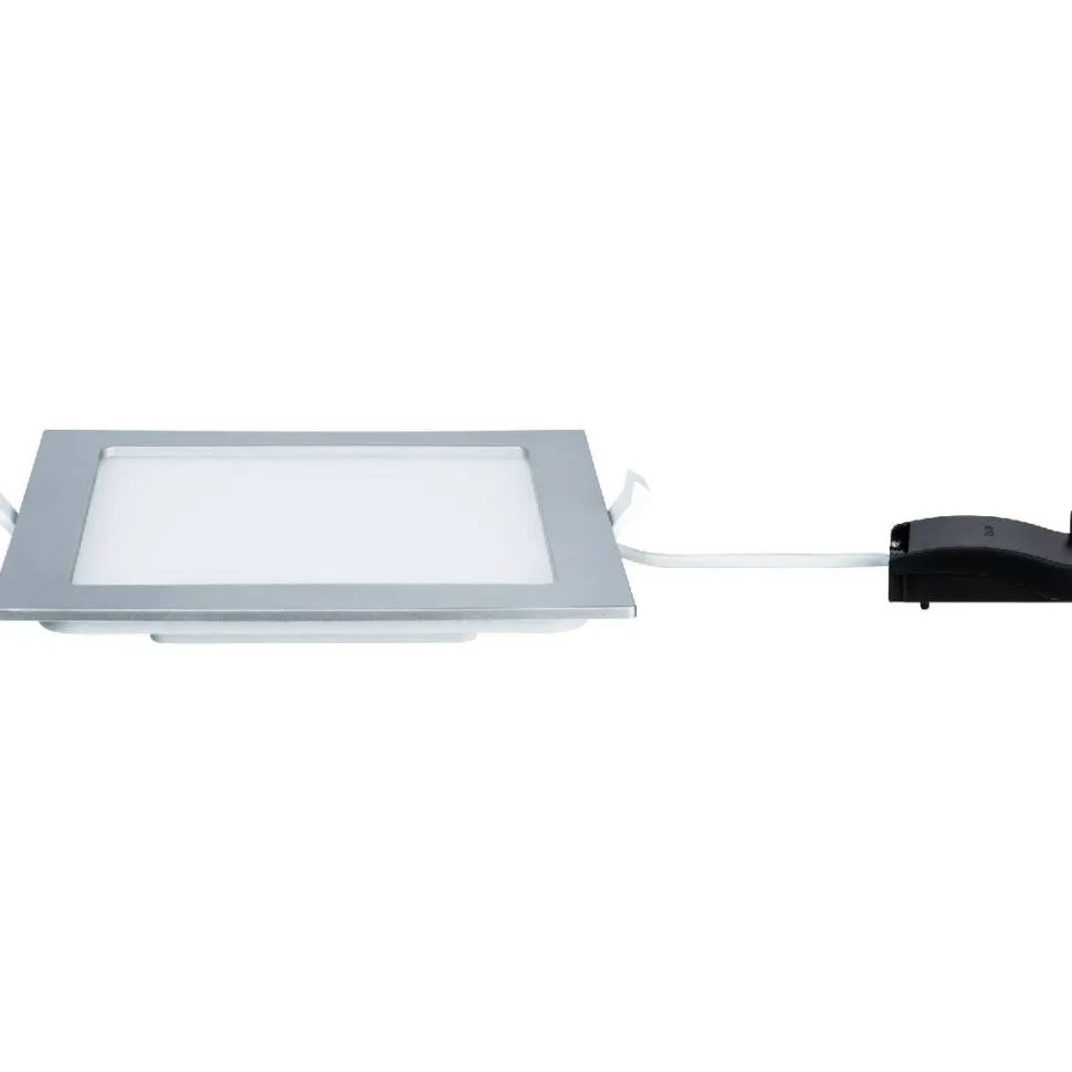 LED-kattovalaisin Paulmann Angular 220x220mm 4000K mattakromi