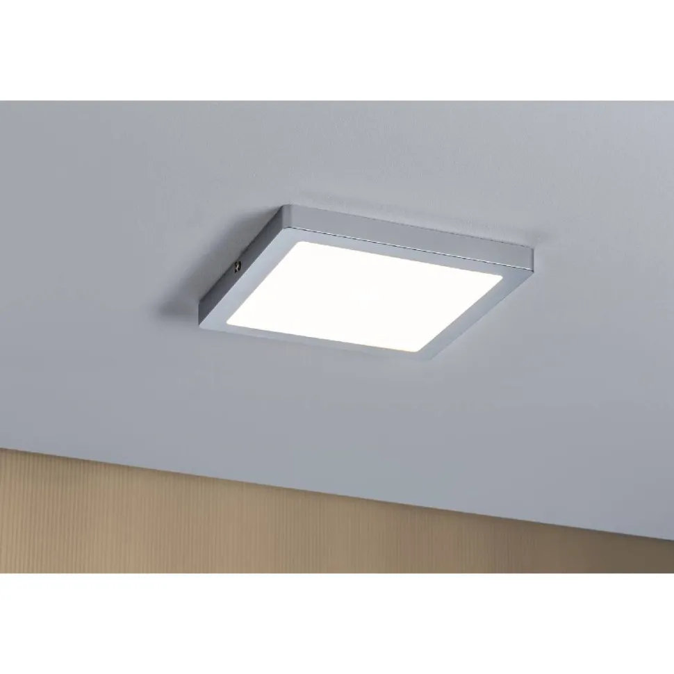 LED-kattovalaisin Paulmann Atria 2700K 220x220mm alumiini