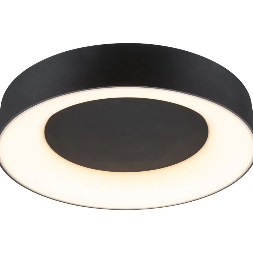 LED-kattovalaisin Paulmann Casca, IP44, 2100lm, 23W, säädettävä värilämpötila, matta-alumiini
