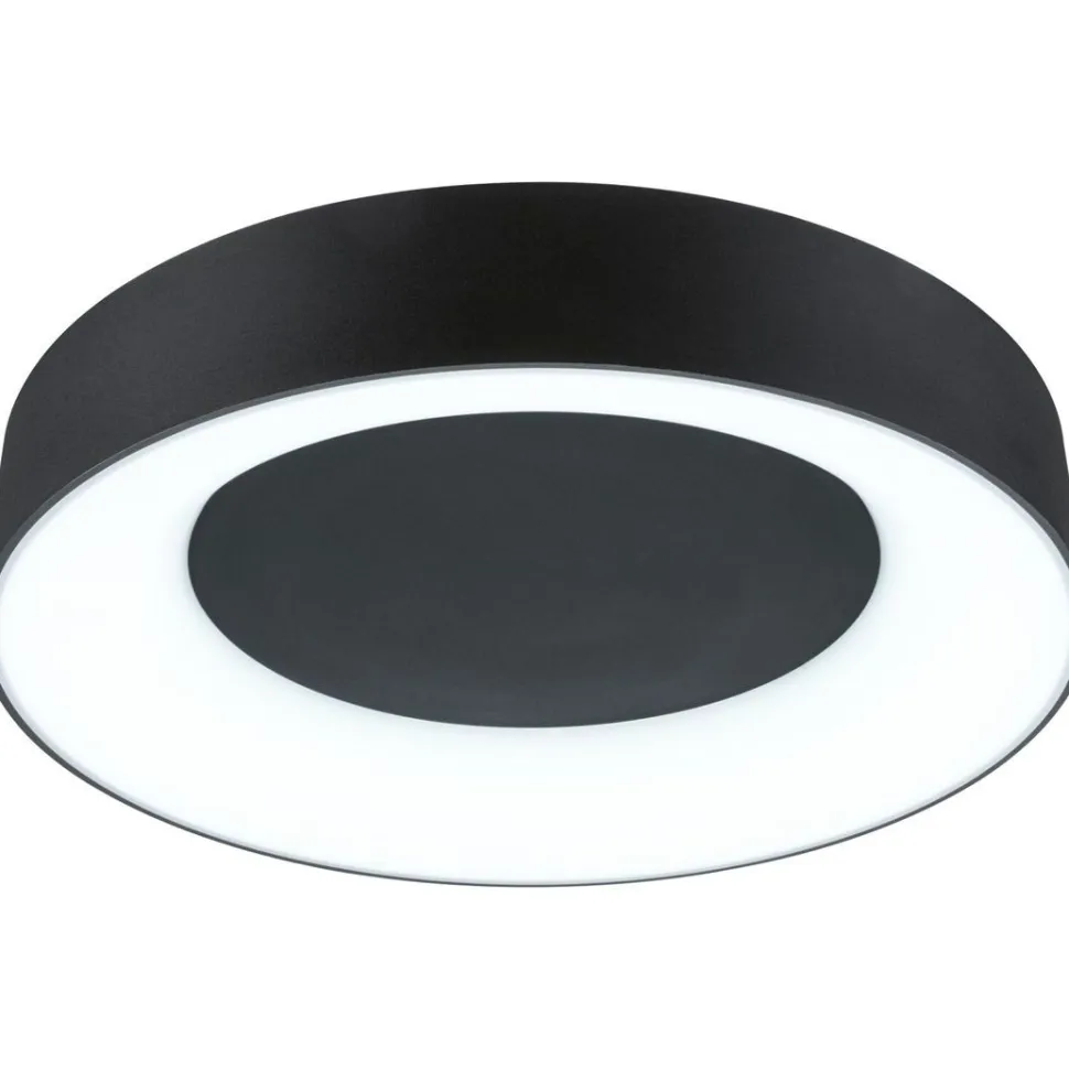LED-kattovalaisin Paulmann Casca, IP44, 2100lm, 23W, säädettävä värilämpötila, matta-alumiini