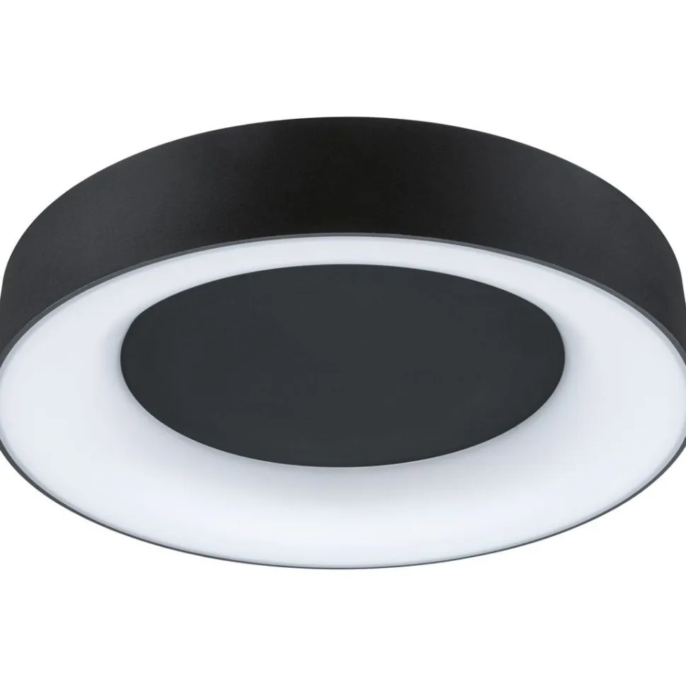 LED-kattovalaisin Paulmann Casca, IP44, 2100lm, 23W, säädettävä värilämpötila, matta-alumiini