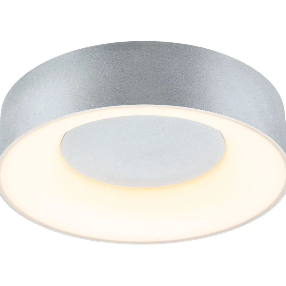 LED-kattovalaisin Paulmann Casca, IP44, 1500lm, 16W, säädettävä värilämpötila, mattamusta