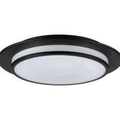LED-kattovalaisin Paulmann Egron, 2700K, himmennettävä, mattamusta