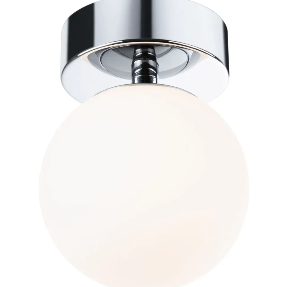 LED-kattovalaisin Paulmann Gove, 12cm, IP44, 3000K, mattamusta