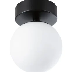 LED-kattovalaisin Paulmann Gove, 12cm, IP44, 3000K, mattamusta