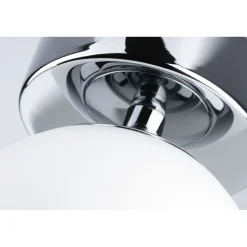 LED-kattovalaisin Paulmann Gove, 17cm, IP44, 3000K, mattamusta