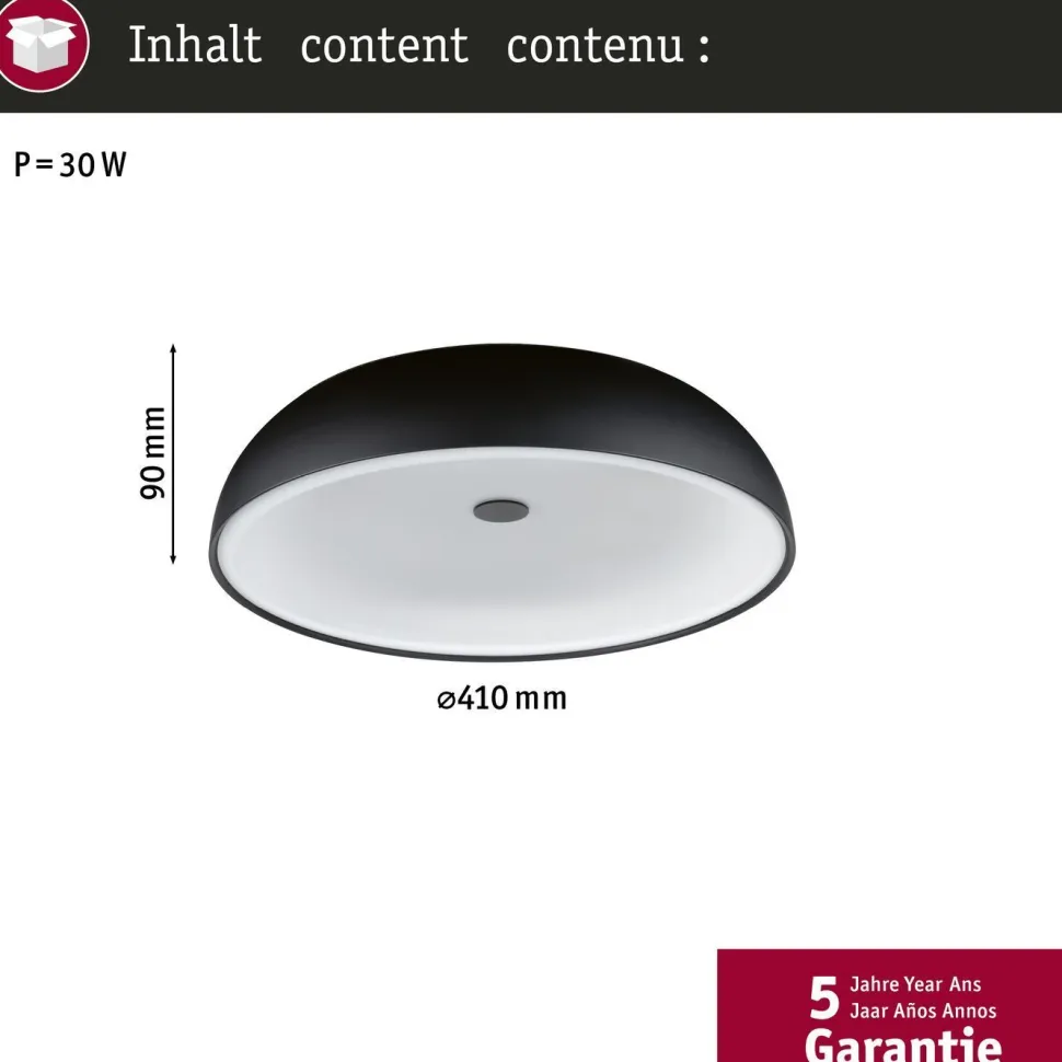 LED-kattovalaisin Paulmann Jaron, 2700K, himmennettävä, eri värejä