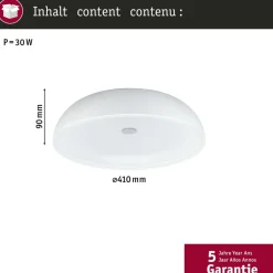 LED-kattovalaisin Paulmann Jaron, 2700K, himmennettävä, eri värejä