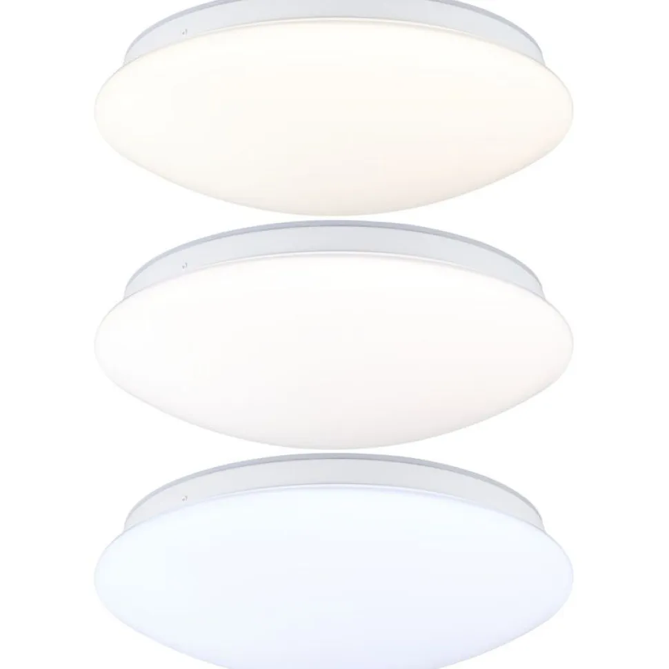 LED-kattovalaisin Paulmann Leonis II, Ø28cm, IP44, 3000-5700K, 1750lm, 230V, 16.5W, himmennettävä, valkoinen