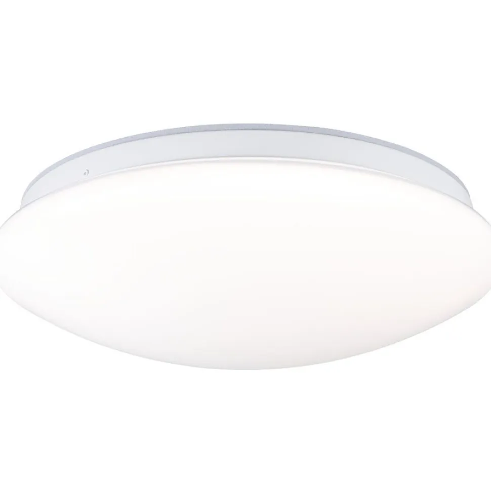 LED-kattovalaisin Paulmann Leonis II, Ø28cm, IP44, 3000-5700K, 1750lm, 230V, 16.5W, hämäräohjattu liiketunnistin (HF), himmennettävä, valkoinen