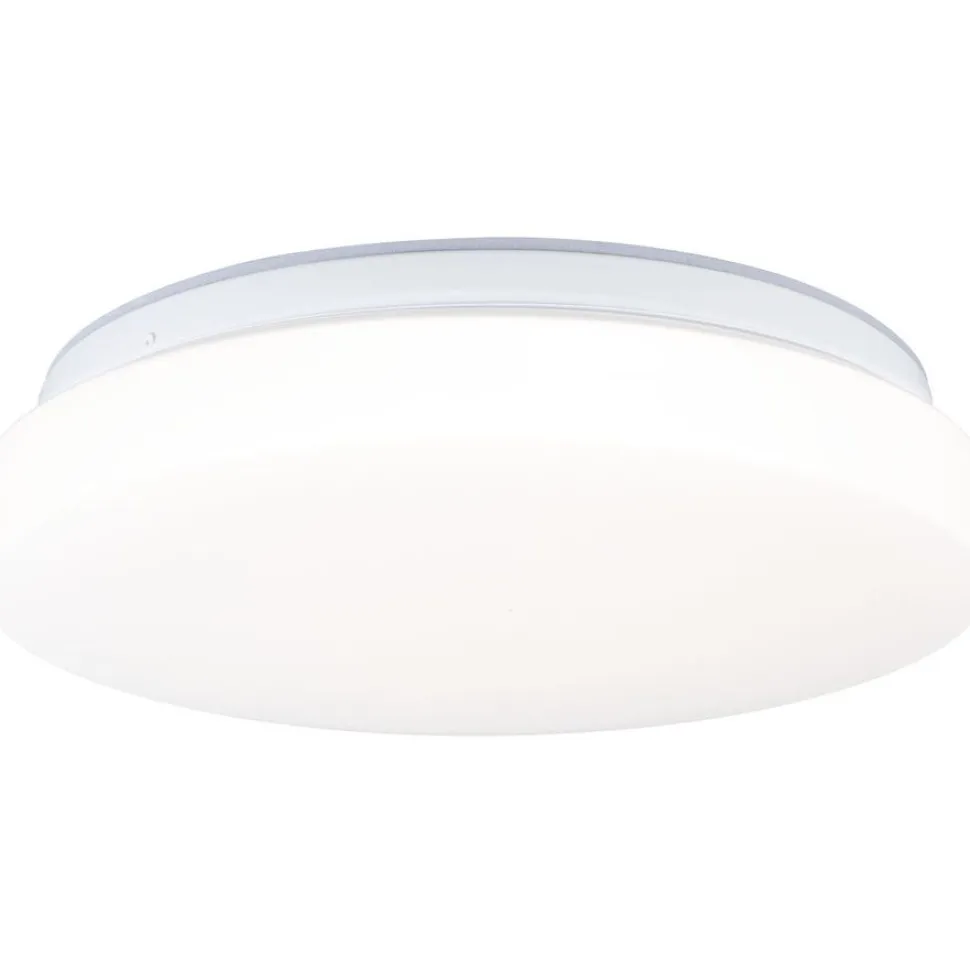 LED-kattovalaisin Paulmann Luiana, Ø28cm, IP44, 3000-5700K, 1750lm, 230V, 16.5W, himmennettävä, valkoinen