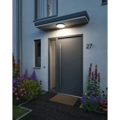 LED-kattovalaisin Paulmann Luiana, Ø28cm, IP44, 3000-5700K, 1750lm, 230V, 16.5W, hämäräohjattu liiketunnistin (HF), himmennettävä, valkoinen