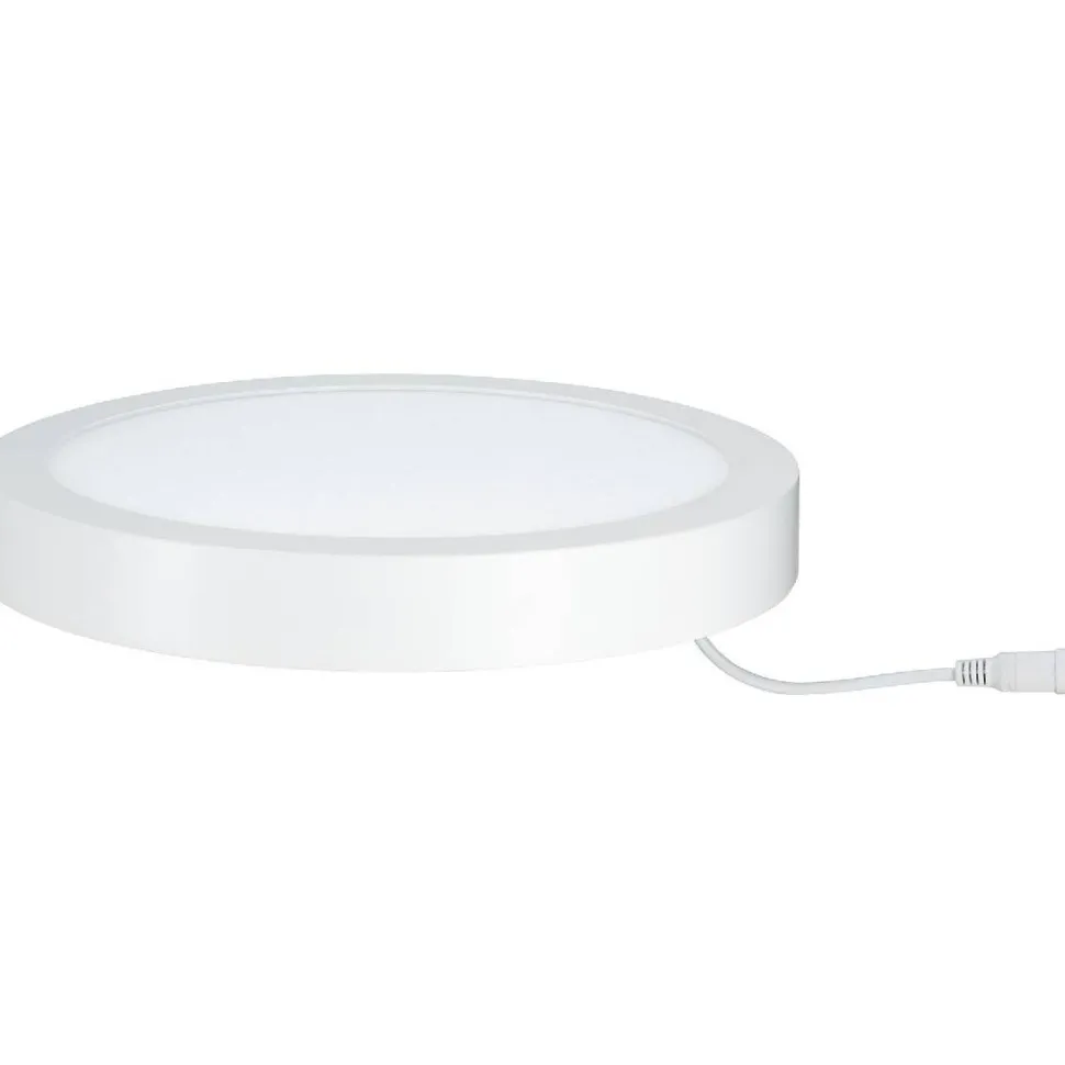 LED-kattovalaisin Paulmann Lunar 3000K Ø300mm valkoinen