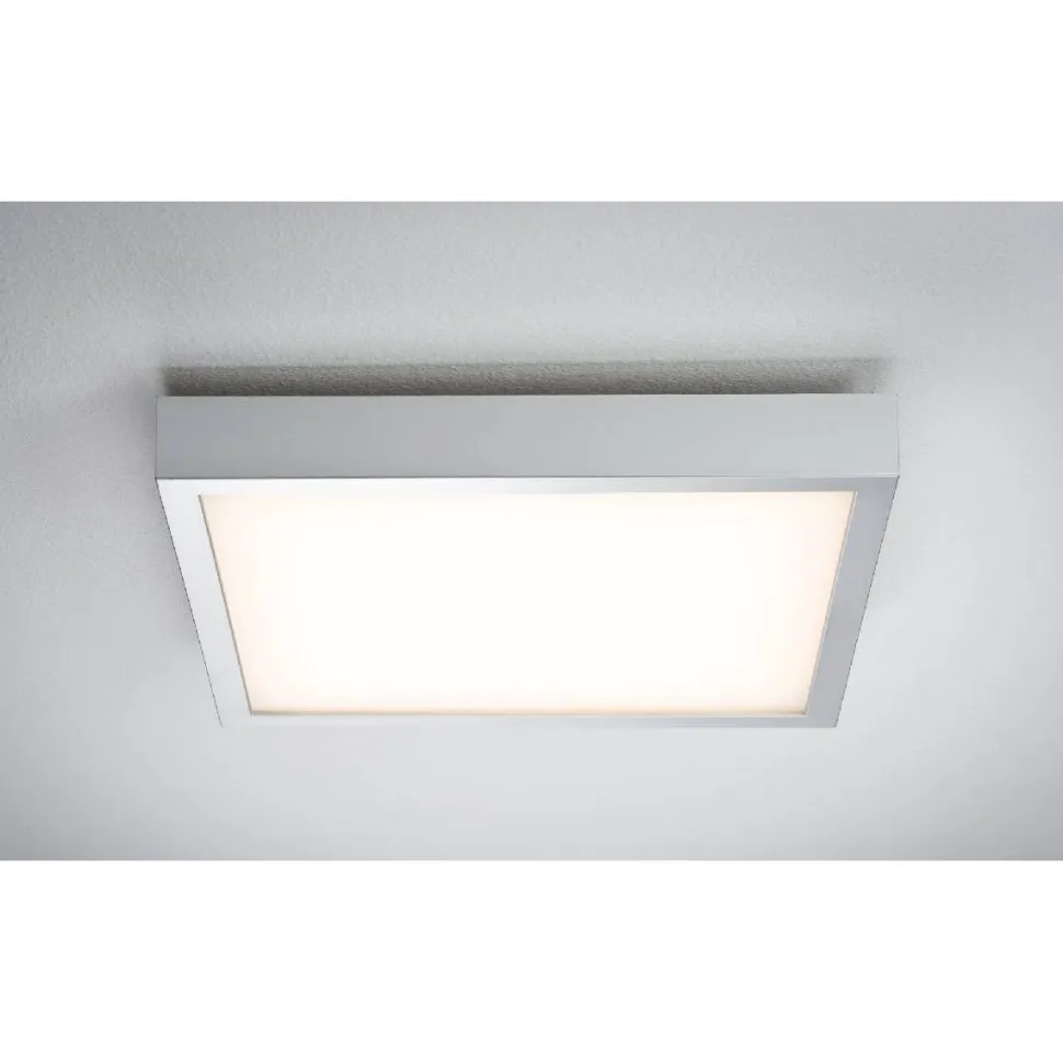 LED-kattovalaisin Paulmann Lunar 3000K 400x400mm alumiini