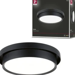 LED-kattovalaisin Paulmann Malik, 2700K, himmennettävä, mattamusta
