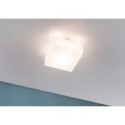 LED-kattovalaisin Paulmann Maro Square, IP44, 3000K, valkoinen