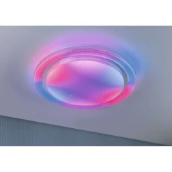 LED-kattovalaisin Paulmann Rainbow, RGBW+, 2800lm, 38.5W, himmennettävä, kromi/valkoinen