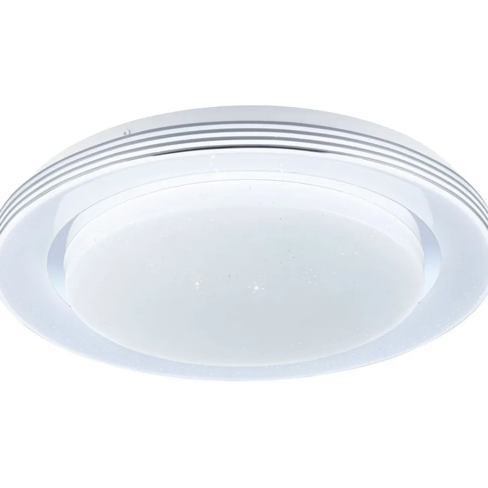 LED-kattovalaisin Paulmann Rainbow, RGBW+, 1600lm, 22W, himmennettävä, kromi/valkoinen