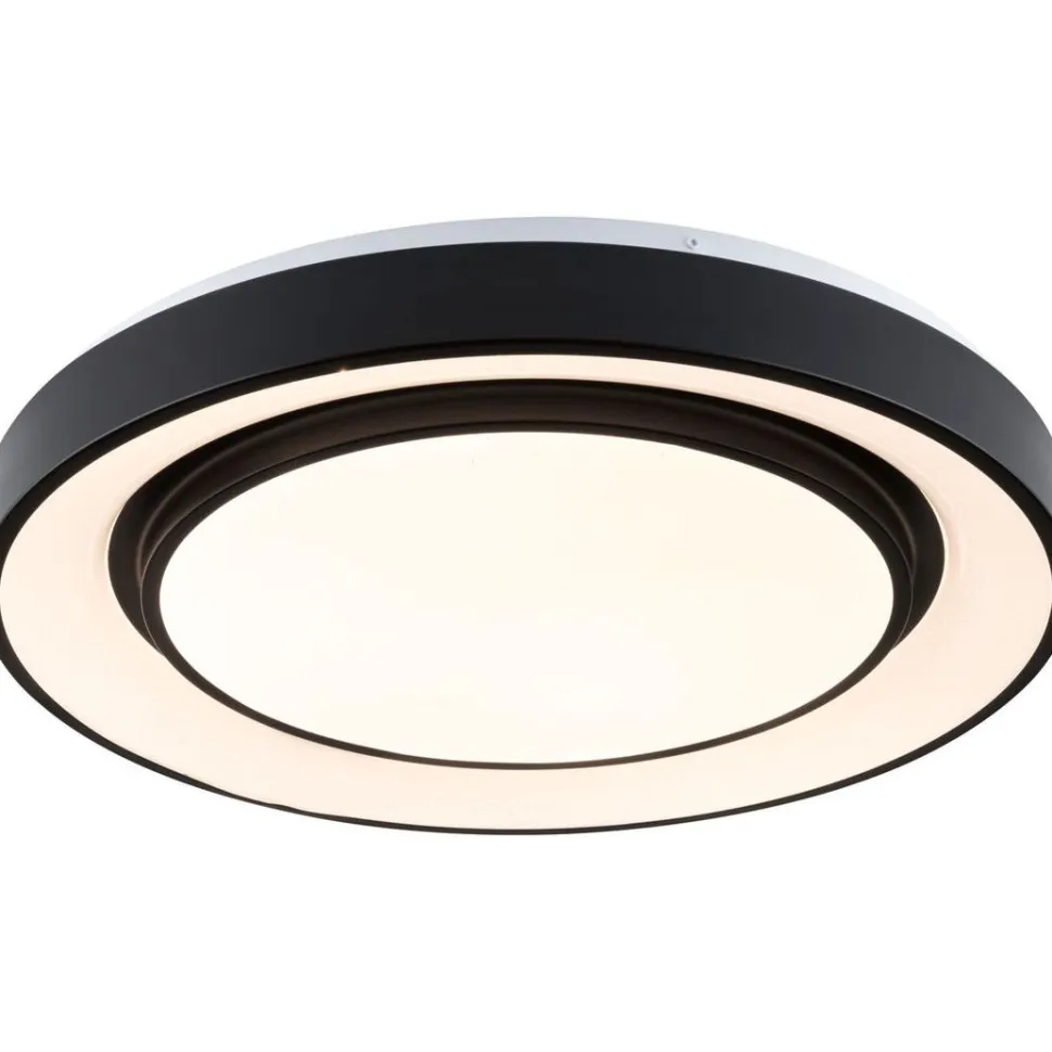 LED-kattovalaisin Paulmann Rainbow, RGBW+, 1500lm, 38.5W, himmennettävä, musta/valkoinen