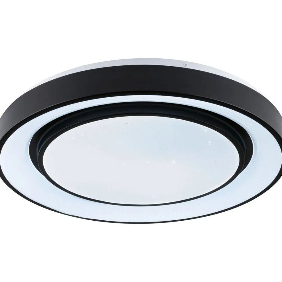 LED-kattovalaisin Paulmann Rainbow, RGBW+, 1500lm, 38.5W, himmennettävä, musta/valkoinen
