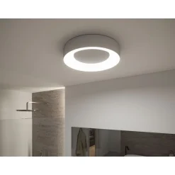 LED-kattovalaisin Paulmann Smart Home Zigbee 3.0 Casca, Ø40cm, IP44, RGBW+, 1750lm, 230V, 20W, himmennettävä, mattamusta