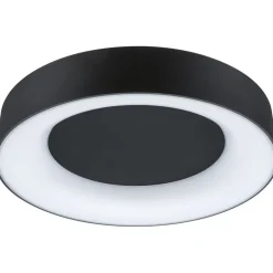 LED-kattovalaisin Paulmann Smart Home Zigbee 3.0 Casca, Ø40cm, IP44, RGBW+, 1750lm, 230V, 20W, himmennettävä, mattamusta