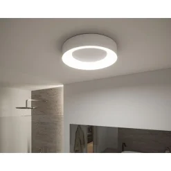LED-kattovalaisin Paulmann Smart Home Zigbee 3.0 Casca, Ø40cm, IP44, RGBW+, 1750lm, 230V, 20W, himmennettävä, mattamusta