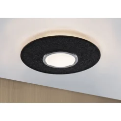 LED-kattovalaisin Paulmann Tulga Ø45cm Smart Home Zigbee 3.0 2000lm/850lm 19/9W himmennettävä antrasiitti