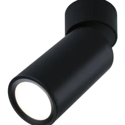 LED-kattovalaisin Paulmann Turnal Coin, 2700K, 470lm, 6W, himmennettävä, mattamusta