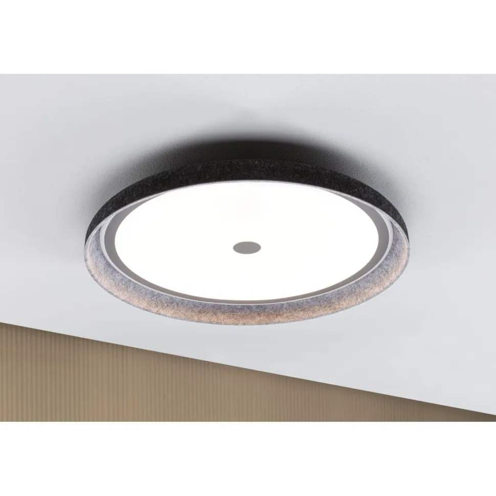 LED-kattovalaisin Paulmann Zarina Ø45cm 2700K 3400lm 34W 3-Step-Dim himmennettävä antrasiitti