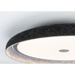 LED-kattovalaisin Paulmann Zarina Ø45cm 2700K 3400lm 34W 3-Step-Dim himmennettävä antrasiitti