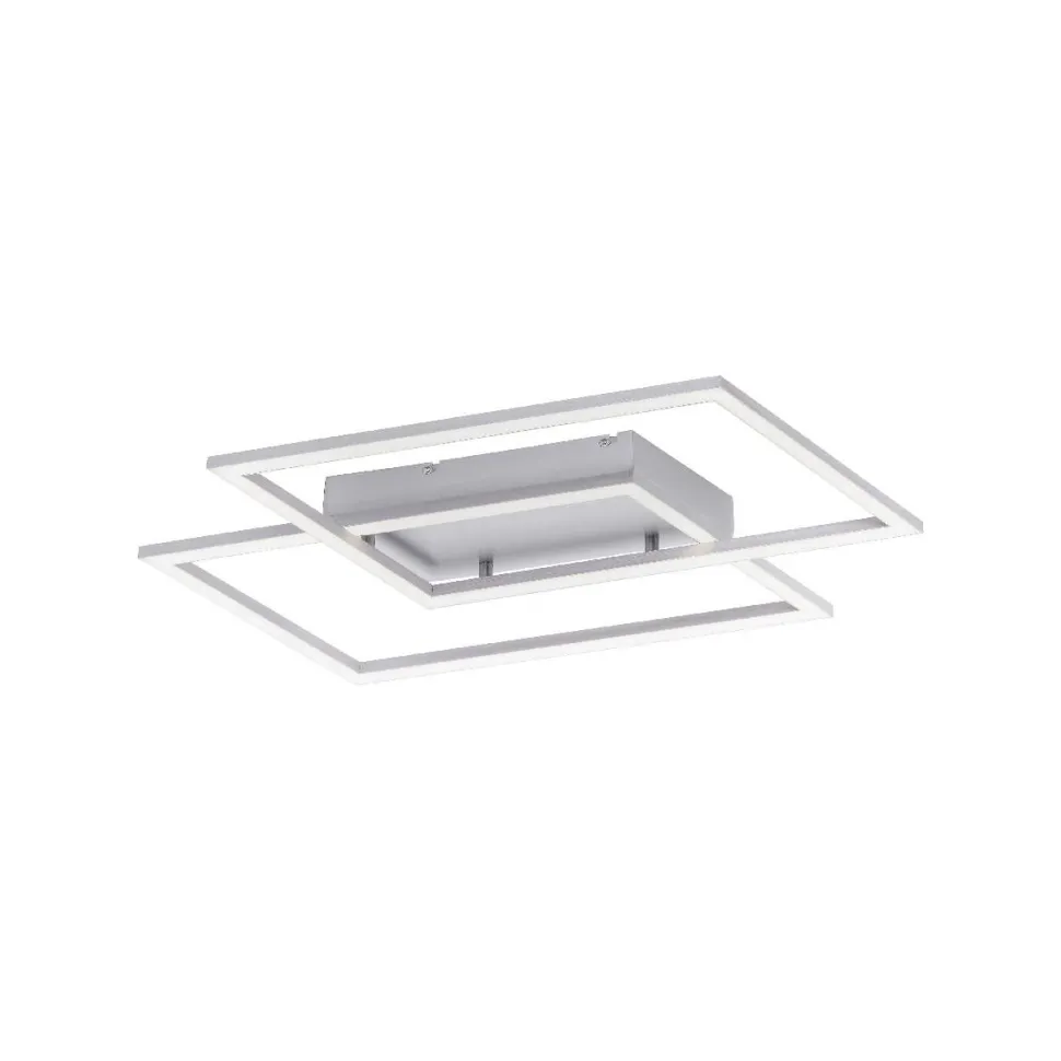 LED-kattovalaisin Paul Neuhaus Inigo 24,2x53,8cm 12W himmennettävä harjattu teräs