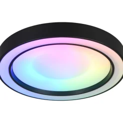 LED-kattovalaisin Trio Arco RGBW 40cm musta