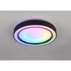 LED-kattovalaisin Trio Arco RGBW 40cm musta