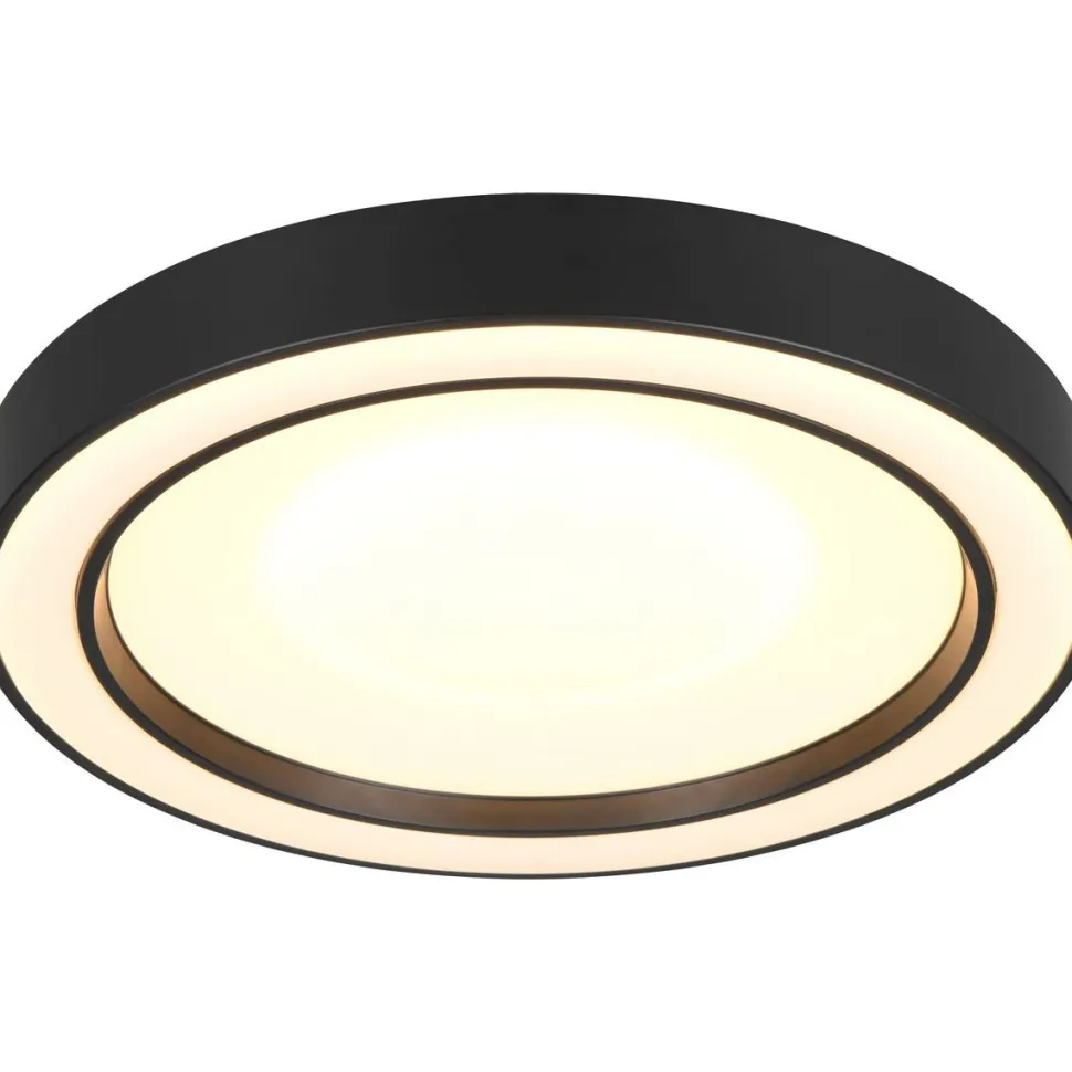 LED-kattovalaisin Trio Arco RGBW 40cm musta